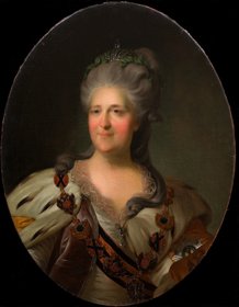 Екатерина II — Фёдор Рокотов