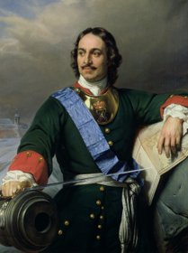 Пётр I — Поль Деларош